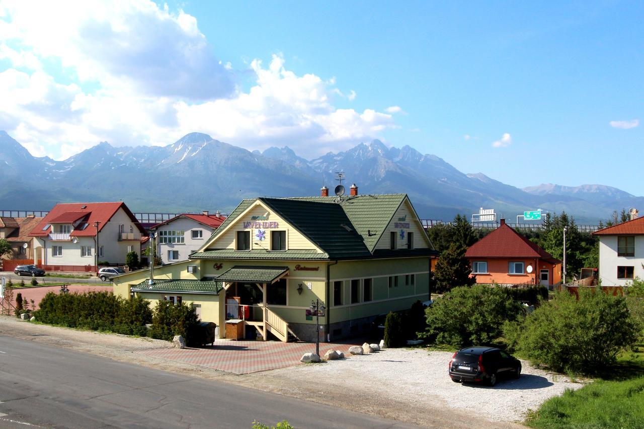 Penzion A Restauracia Lavender Motel Poprad Exterior foto